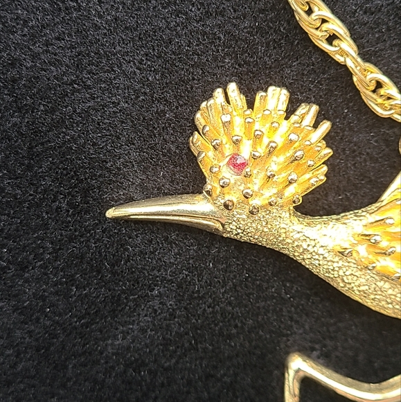 1960s roadrunner necklace - Picture 2 of 6
